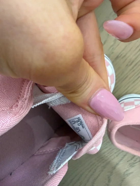 Pink checkered vans - Picture 4 of 4
